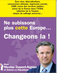 L'Europe, changeons là !